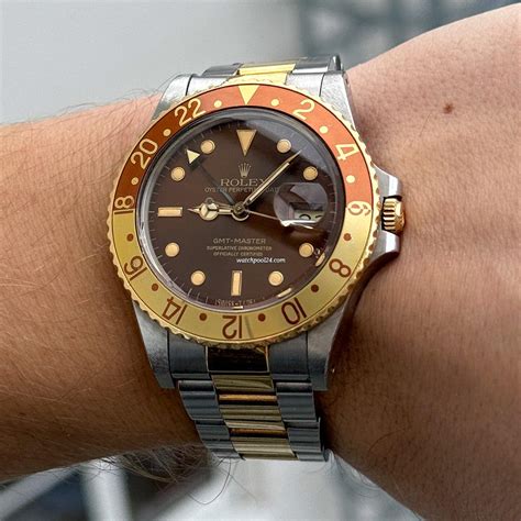 rolex gmt 16753|rolex 1675 gmt for sale.